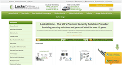 Desktop Screenshot of locksonline.co.uk